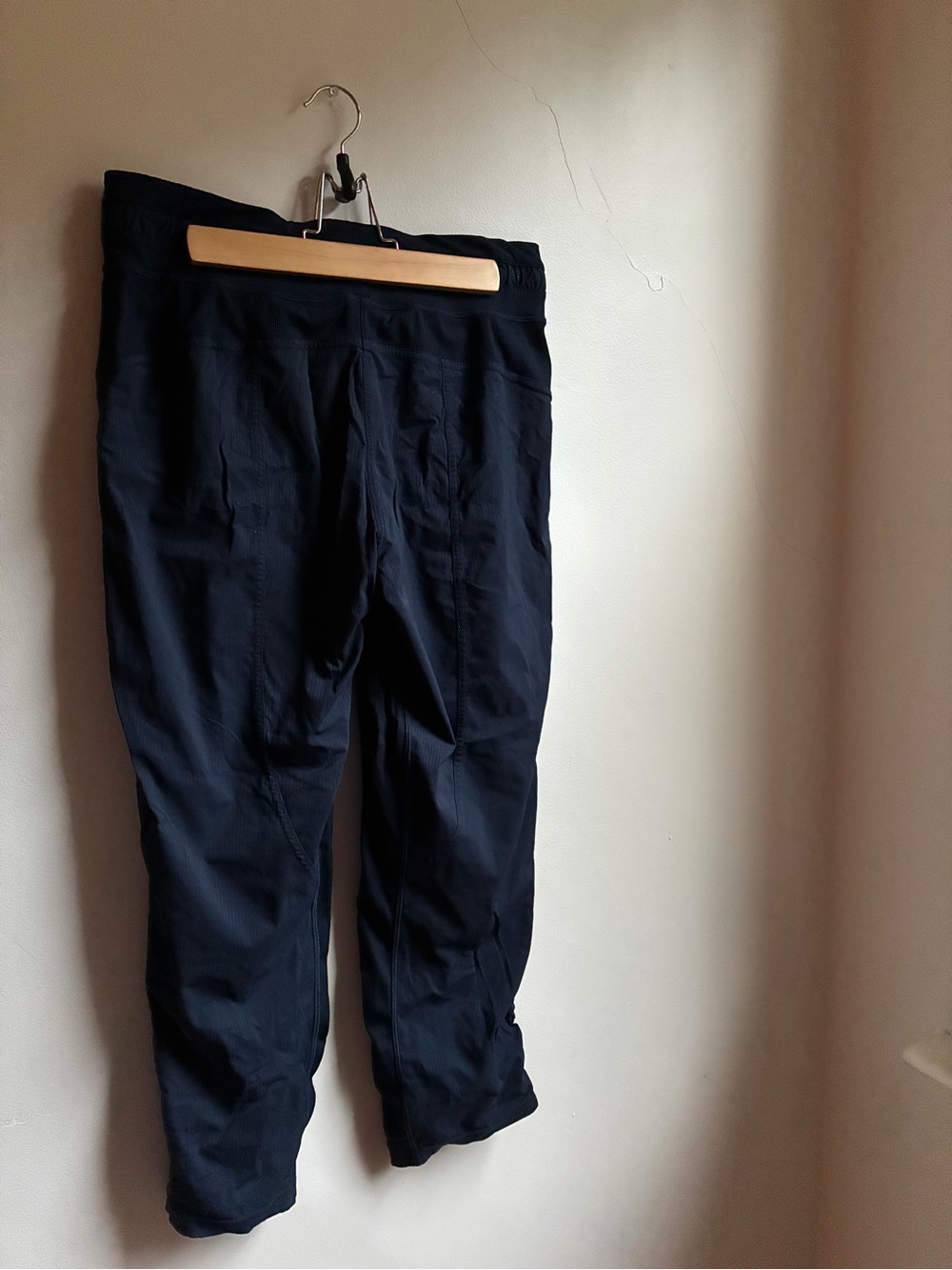 true navy lululemon dance studio pants